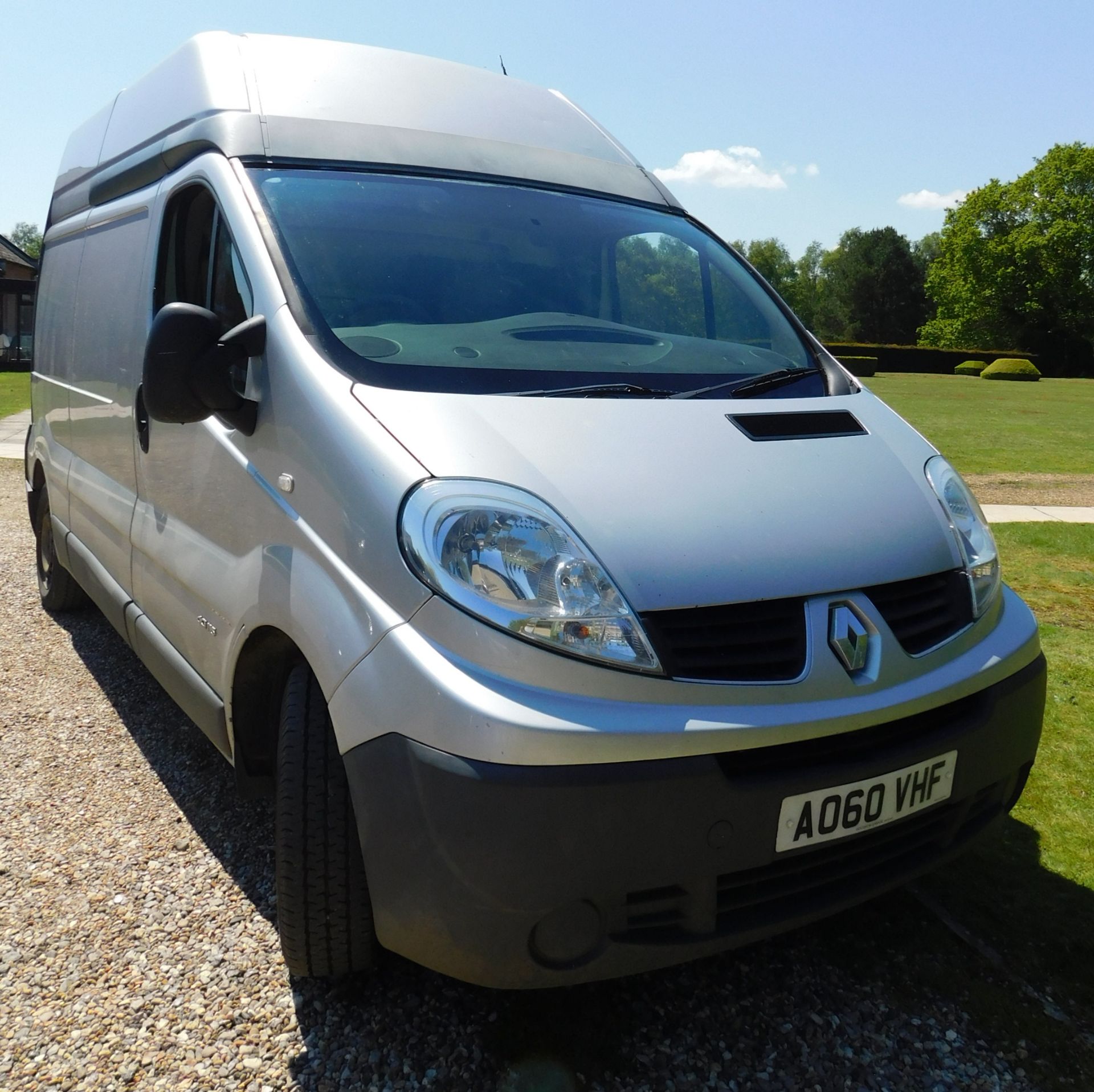 Renault Traffic LH29dCi 115 High Roof Van, Registration AO60 VHF, First Registered 9th December