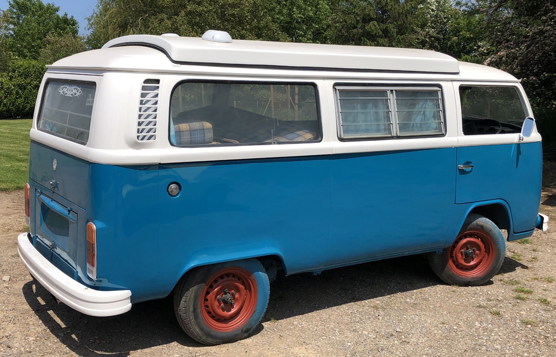 VW Microbus 8 Seater Caravanette Devon - 'Mr Blue' Petrol, Registration UMH 420S, First Registered - Image 9 of 47