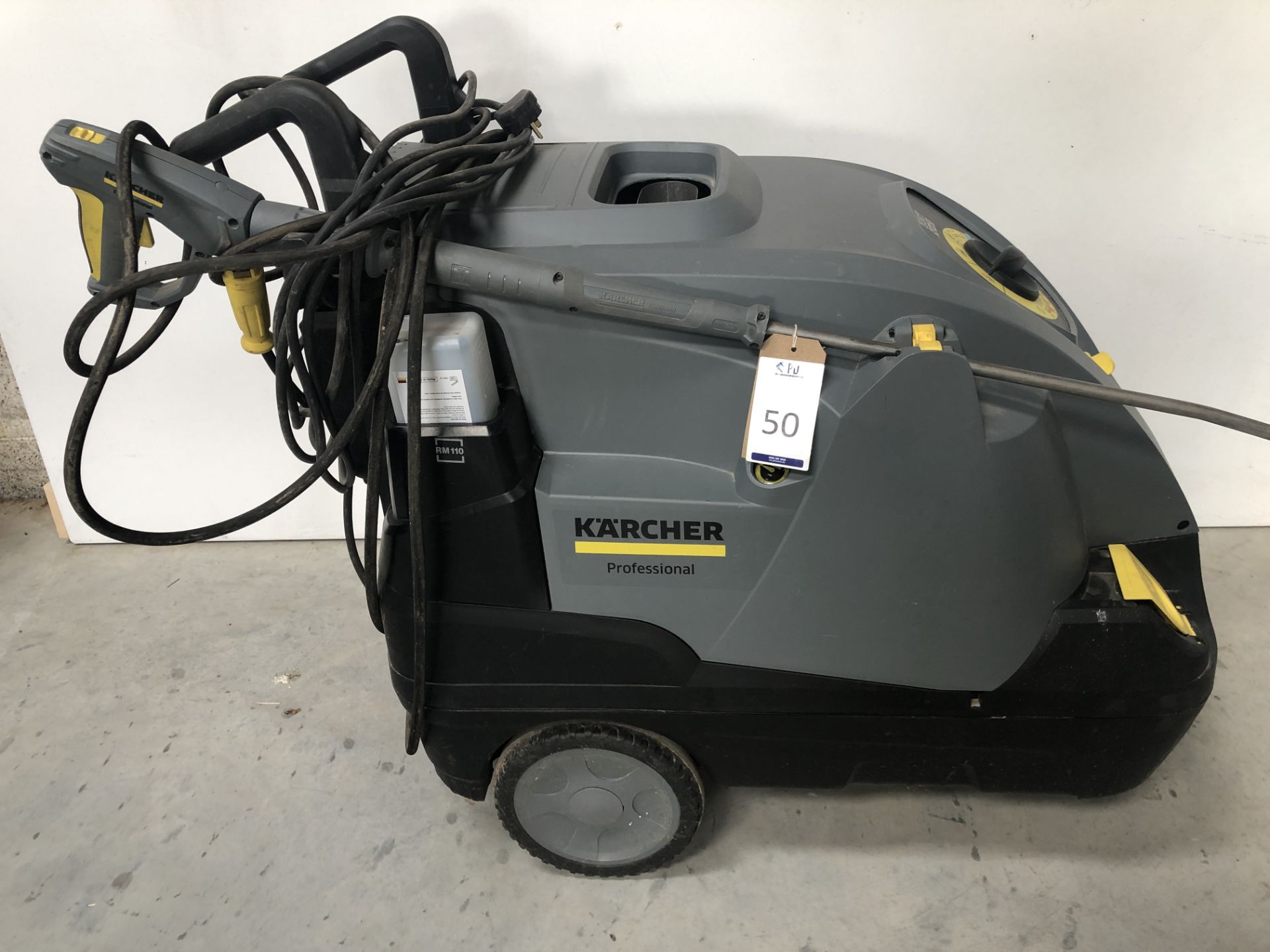 Karcher “Professional” HDS6/12 C Hot Water Pressure Washer (2018), Serial Number 02159080190 (