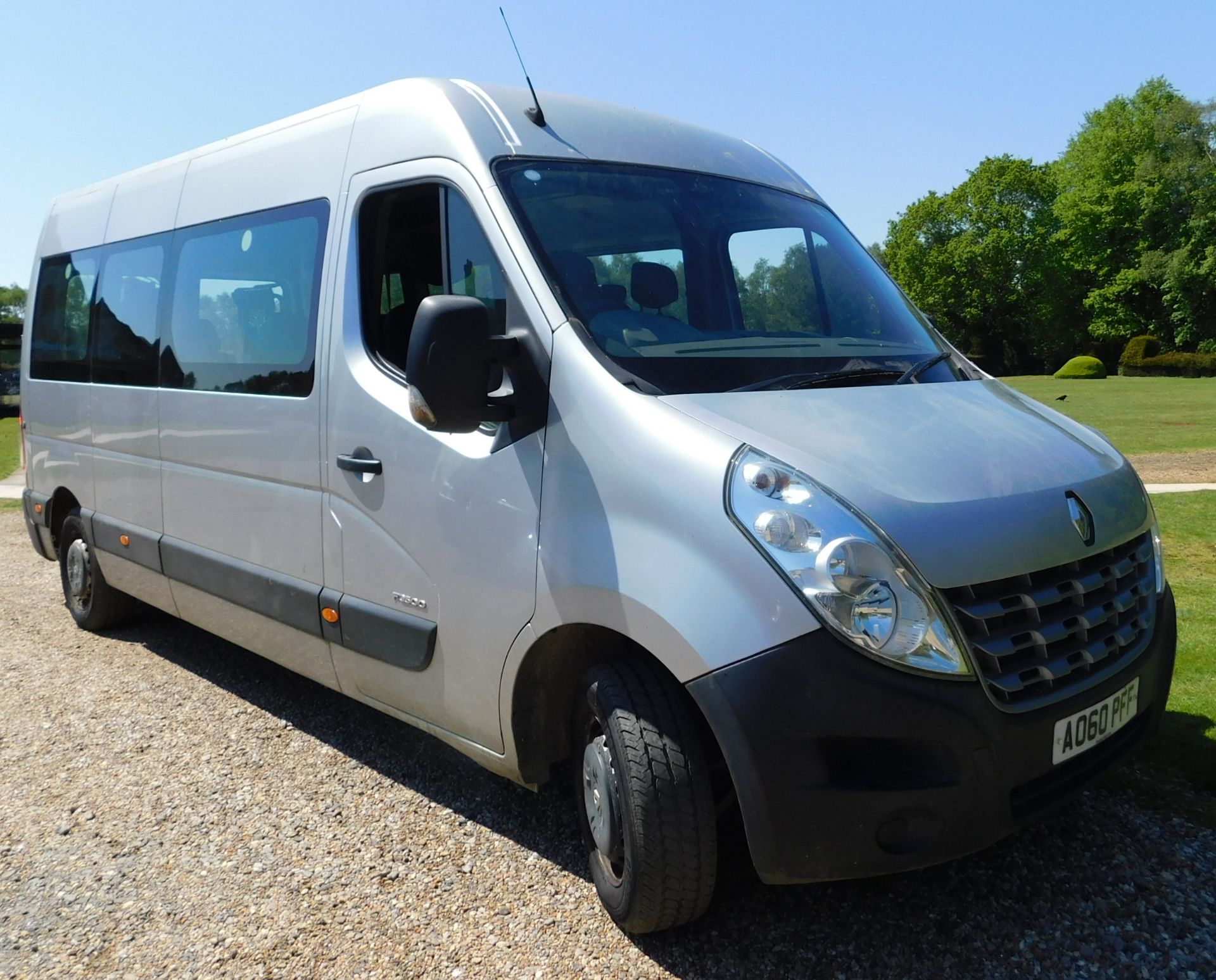 Renault Master LWB FWD LM35dCi 125 8-Seat Mini-Bus, Registration AO60 PFF, First Registered 30th