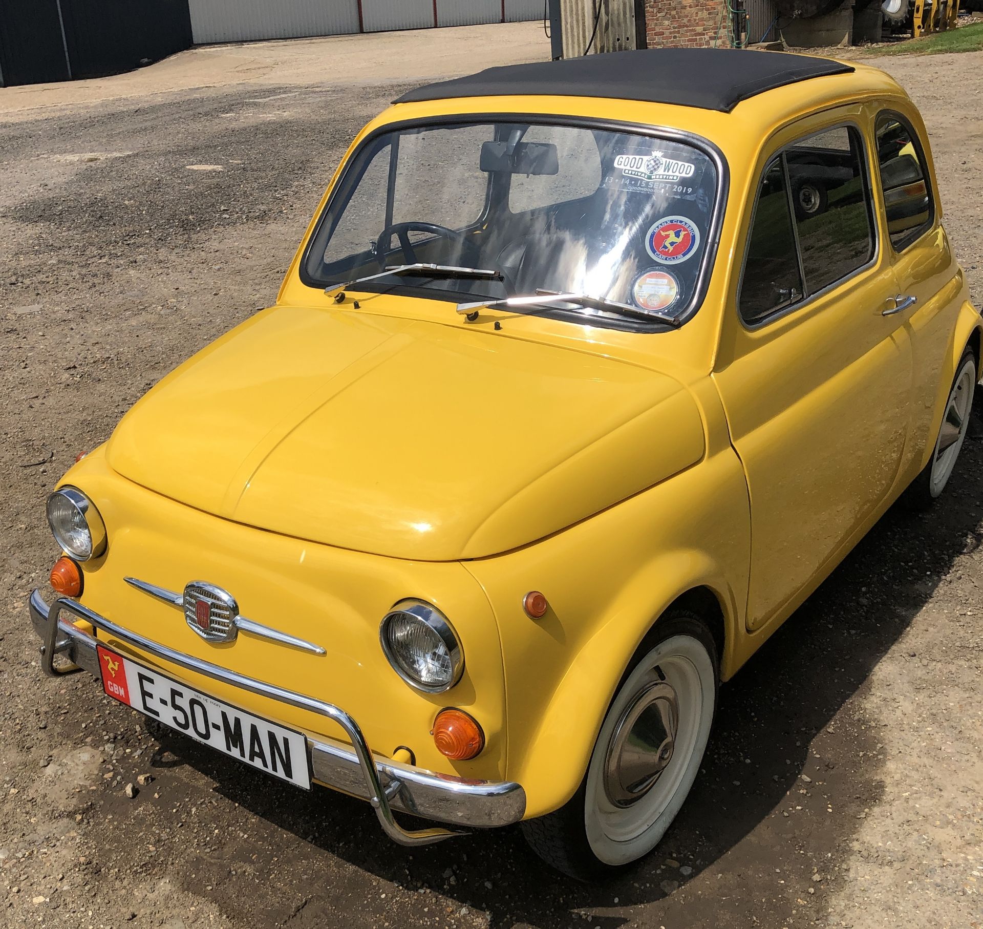 1972 Fiat 500 Saloon, Registration E-50-Man (IOM, Formally Registered as TGF 249L), First Registered - Image 9 of 34