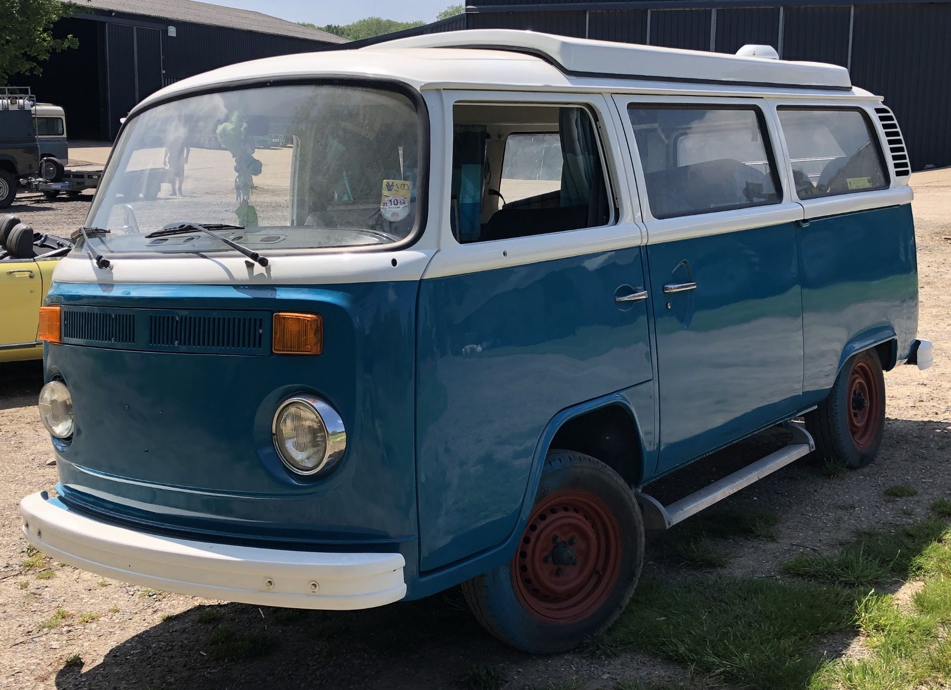 VW Microbus 8 Seater Caravanette Devon - 'Mr Blue' Petrol, Registration UMH 420S, First Registered - Image 5 of 47