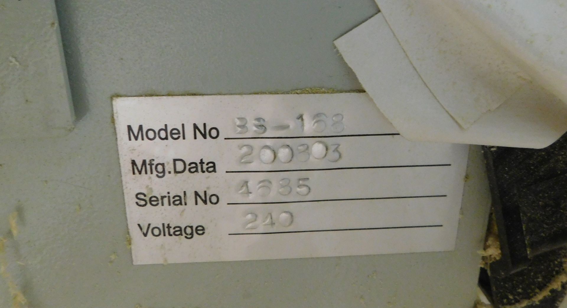 BS-168 Radial Arm Saw (2008) (Location: Stockport. Please Refer to General Notes) - Image 5 of 7