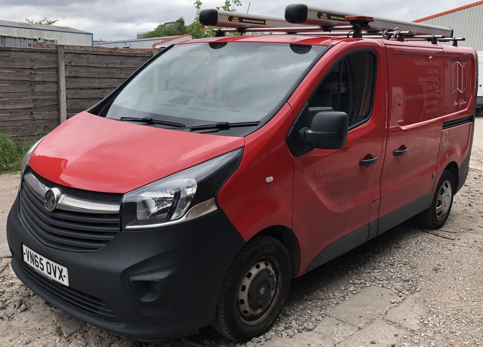 VAUXHALL VIVARO L1, 2700 1.6CDTI 90PS ecoFLEX H1 Panel Van, fitted with 2 Van Guard Roof Boxes & - Image 2 of 11