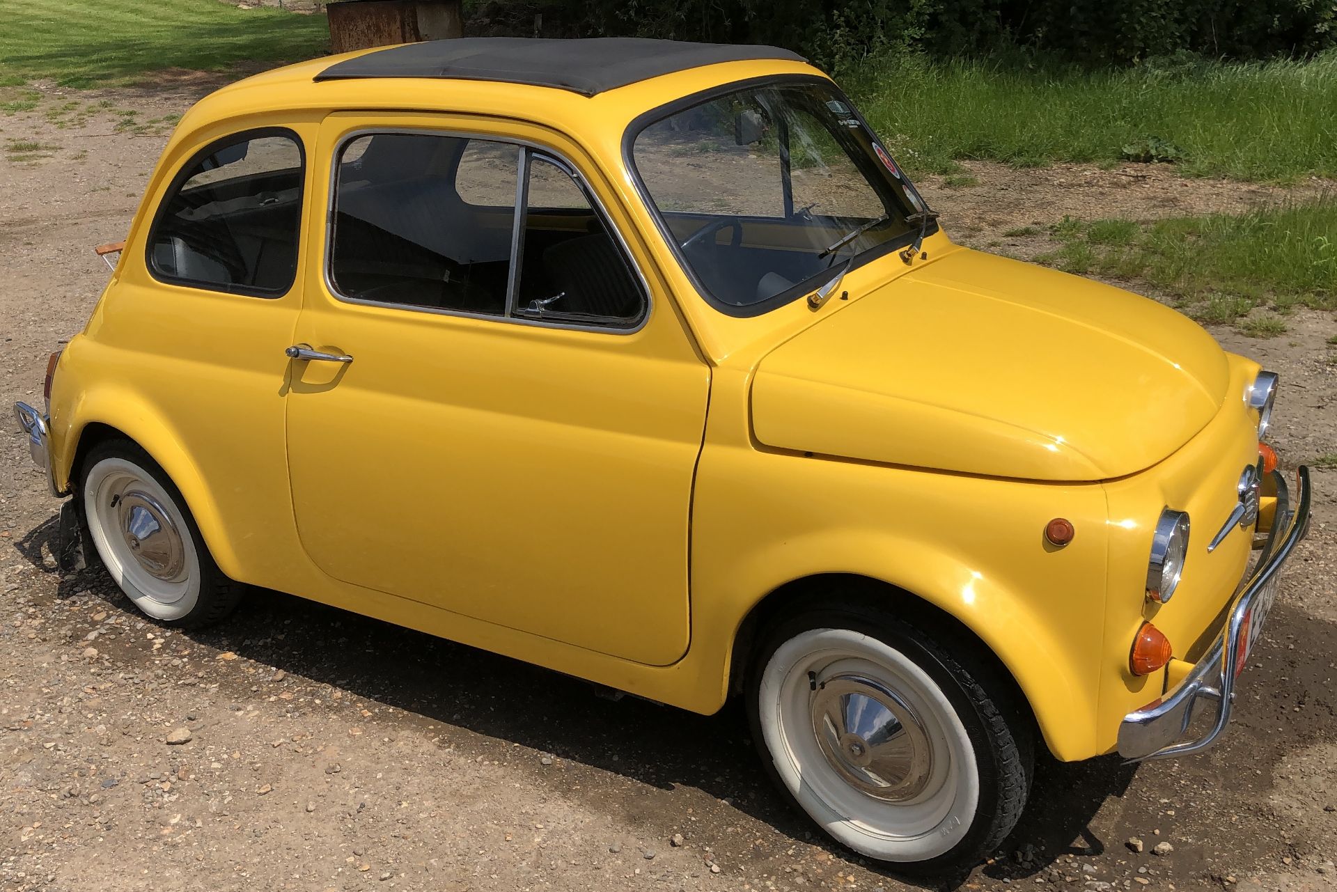 1972 Fiat 500 Saloon, Registration E-50-Man (IOM, Formally Registered as TGF 249L), First Registered