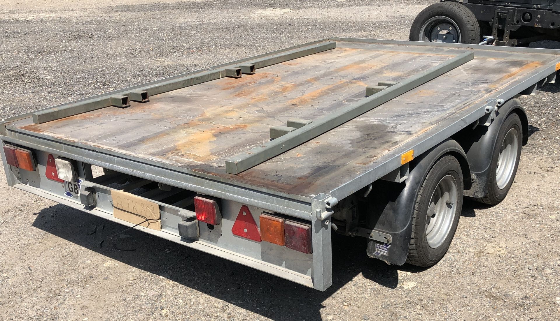 Ifor Williams Type DB S350 Twin Axle Flat Trailer, Serial Number 05115306 (2015), GVW 3500Kg; 10’ - Image 2 of 9