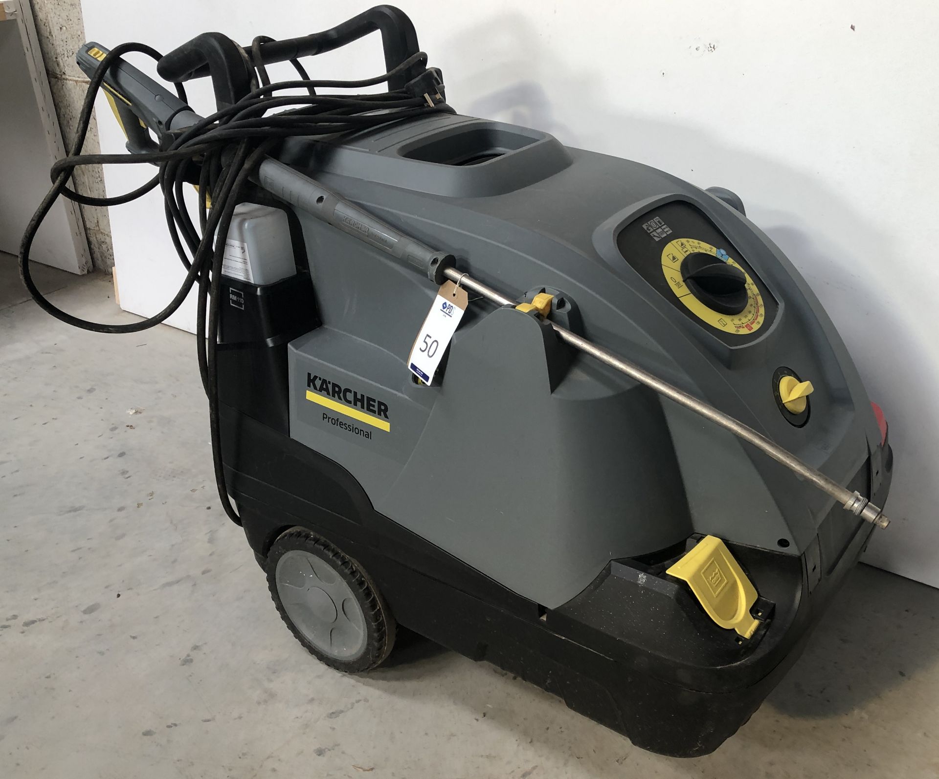 Karcher “Professional” HDS6/12 C Hot Water Pressure Washer (2018), Serial Number 02159080190 ( - Image 2 of 4