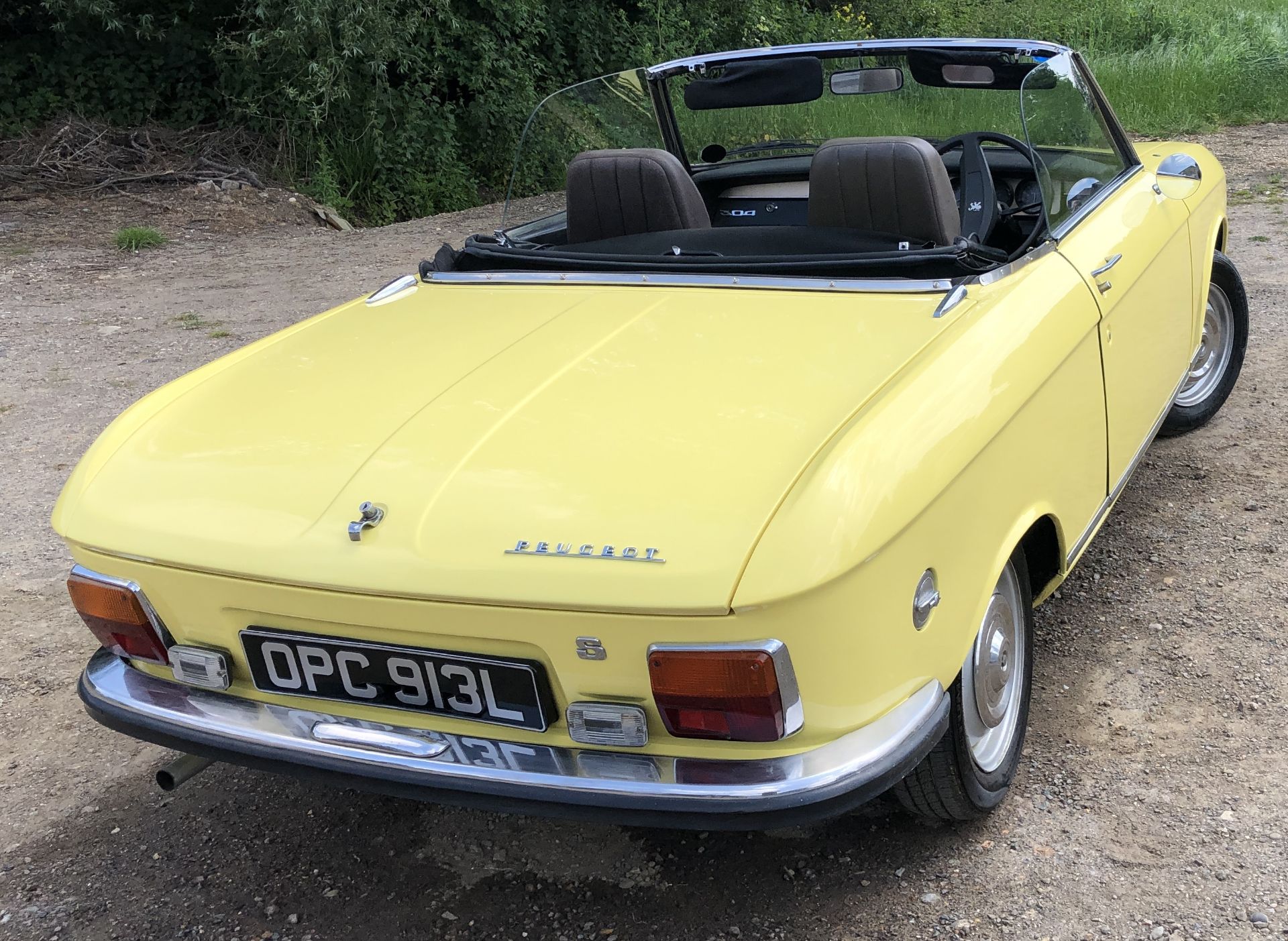 Rare Right Hand Drive Peugeot 304 Convertible, Registration OPC 913L, First Registered 2nd - Image 18 of 48