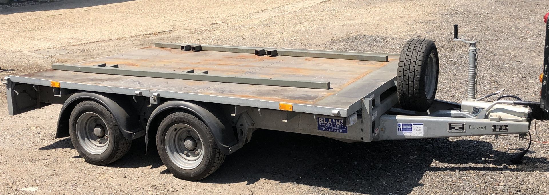 Ifor Williams Type DB S350 Twin Axle Flat Trailer, Serial Number 05115306 (2015), GVW 3500Kg; 10’