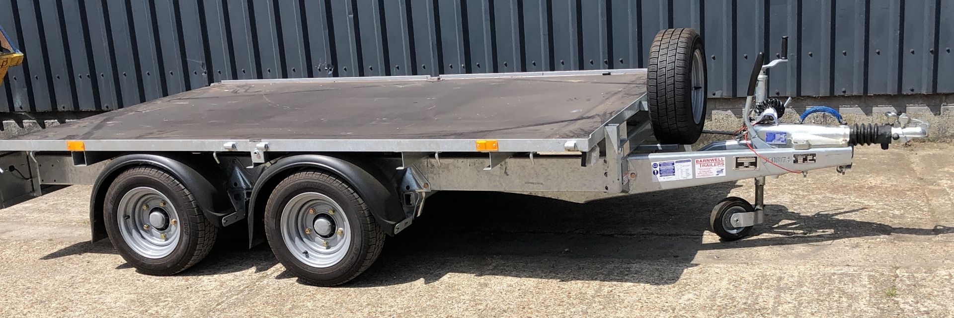 Ifor Williams Type DBS350 2CB LM106G Twin Axle Flat Trailer, Serial Number 0519143, GVW 3500Kg: