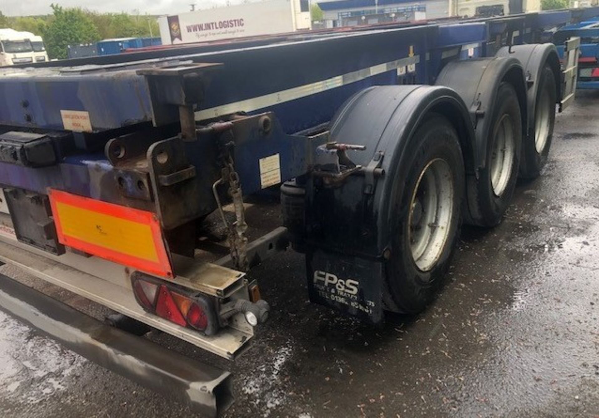 Montracon Sliding Skeletal Trailer (2008), Iden Mark C232880, ID Number 25650, Serial Number - Image 2 of 6