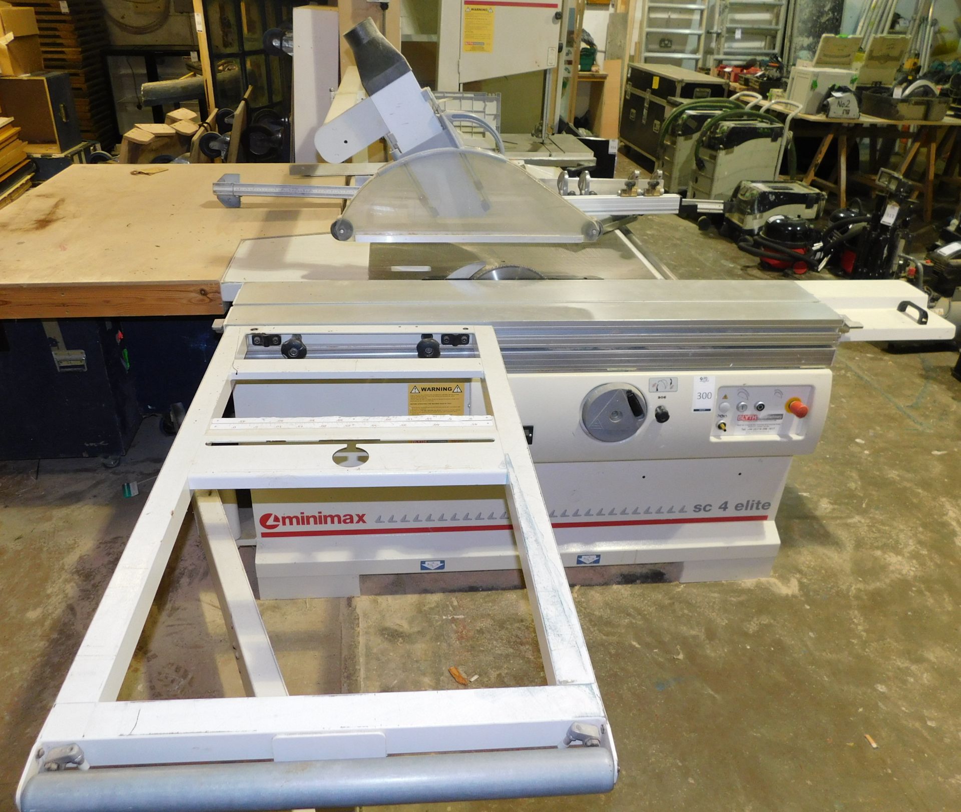 SCM MiniMax SC4 Elite Table Saw (2010), Serial Number KK-102557 (Location: Stockport. Please Refer - Image 3 of 11