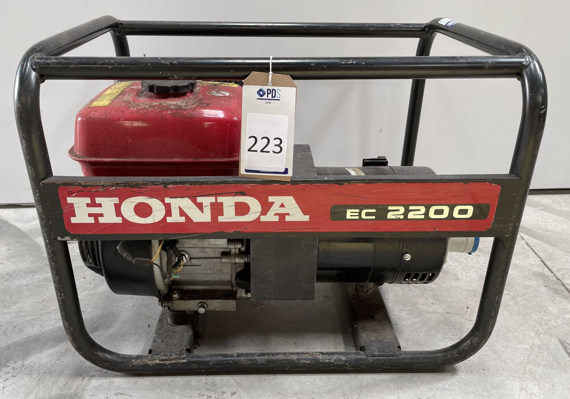 Honda EC2000 Generator, GX1560 Honda 5.5 (Location: Brentwood: Please Refer to General Notes)