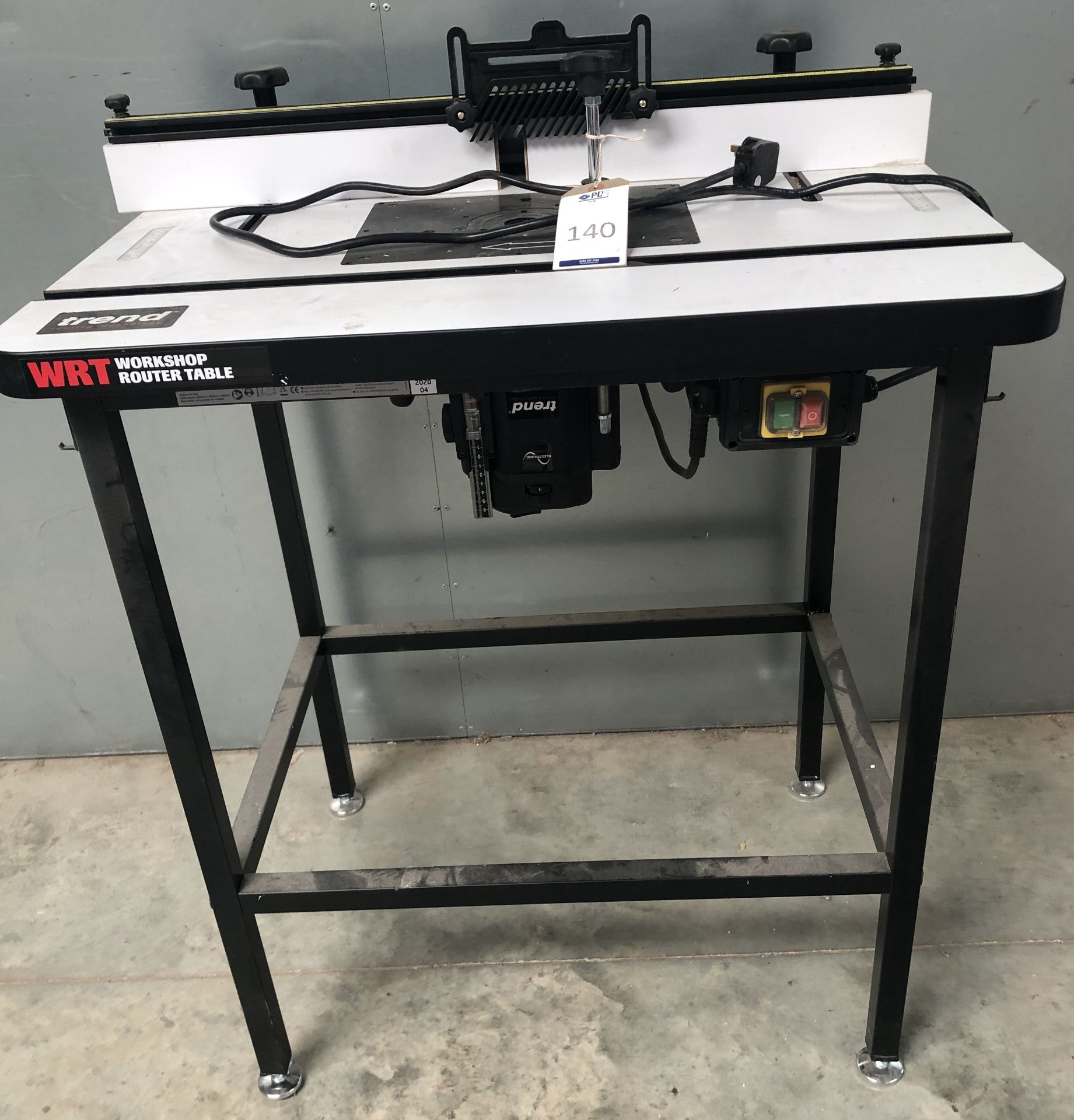 Trend Workshop Router Table, with T11E Portable Router, 240v (Location: Bognor Regis. Please Refer