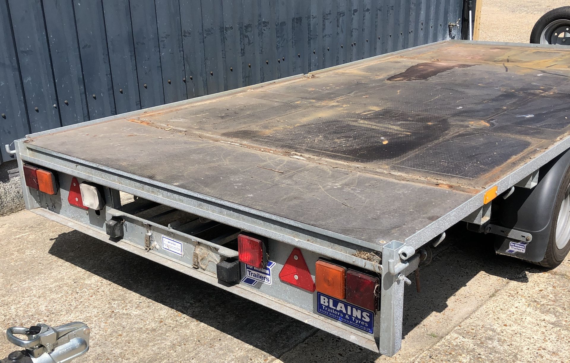 Ifor Williams Type 2CB LM146G Twin Axle Flat Trailer (2017), Serial Number 05142199, GVW 3500Kg; 14’ - Image 3 of 9