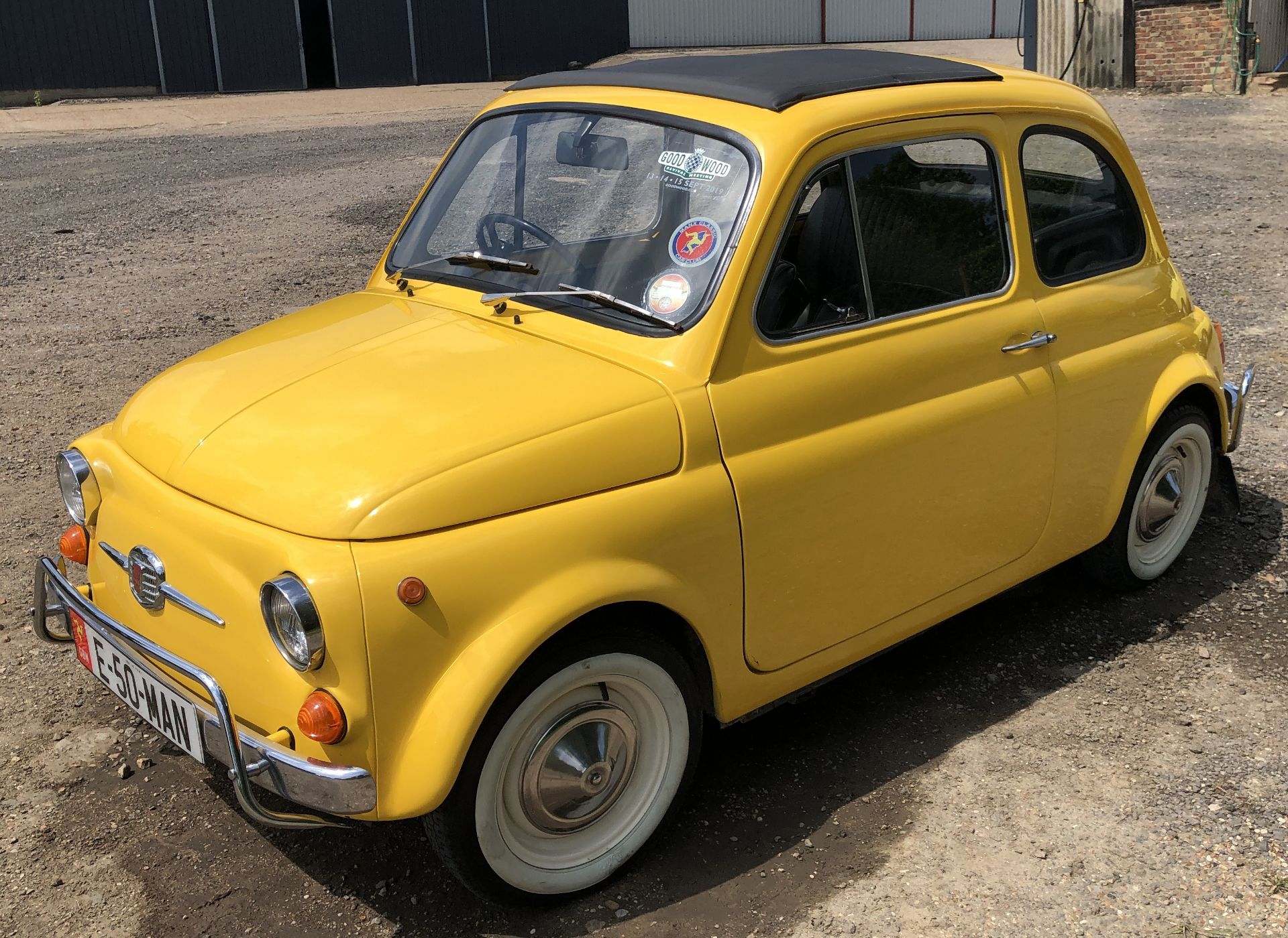 1972 Fiat 500 Saloon, Registration E-50-Man (IOM, Formally Registered as TGF 249L), First Registered - Image 8 of 34