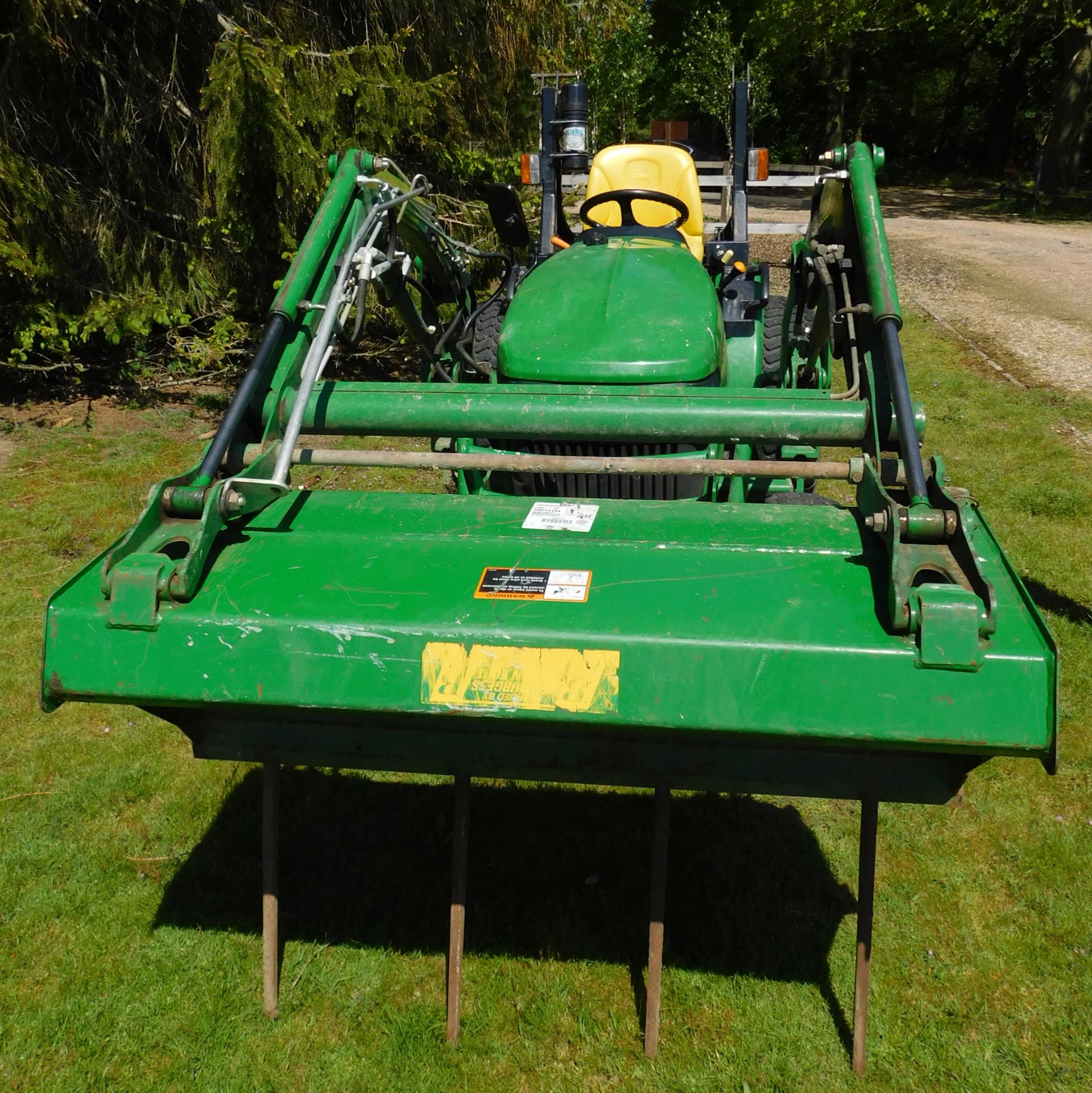 John Deere 2520 Compact Tractor, AU60 DDV, First Registered 6th January 2011, 770 Hours with Spare - Image 6 of 10