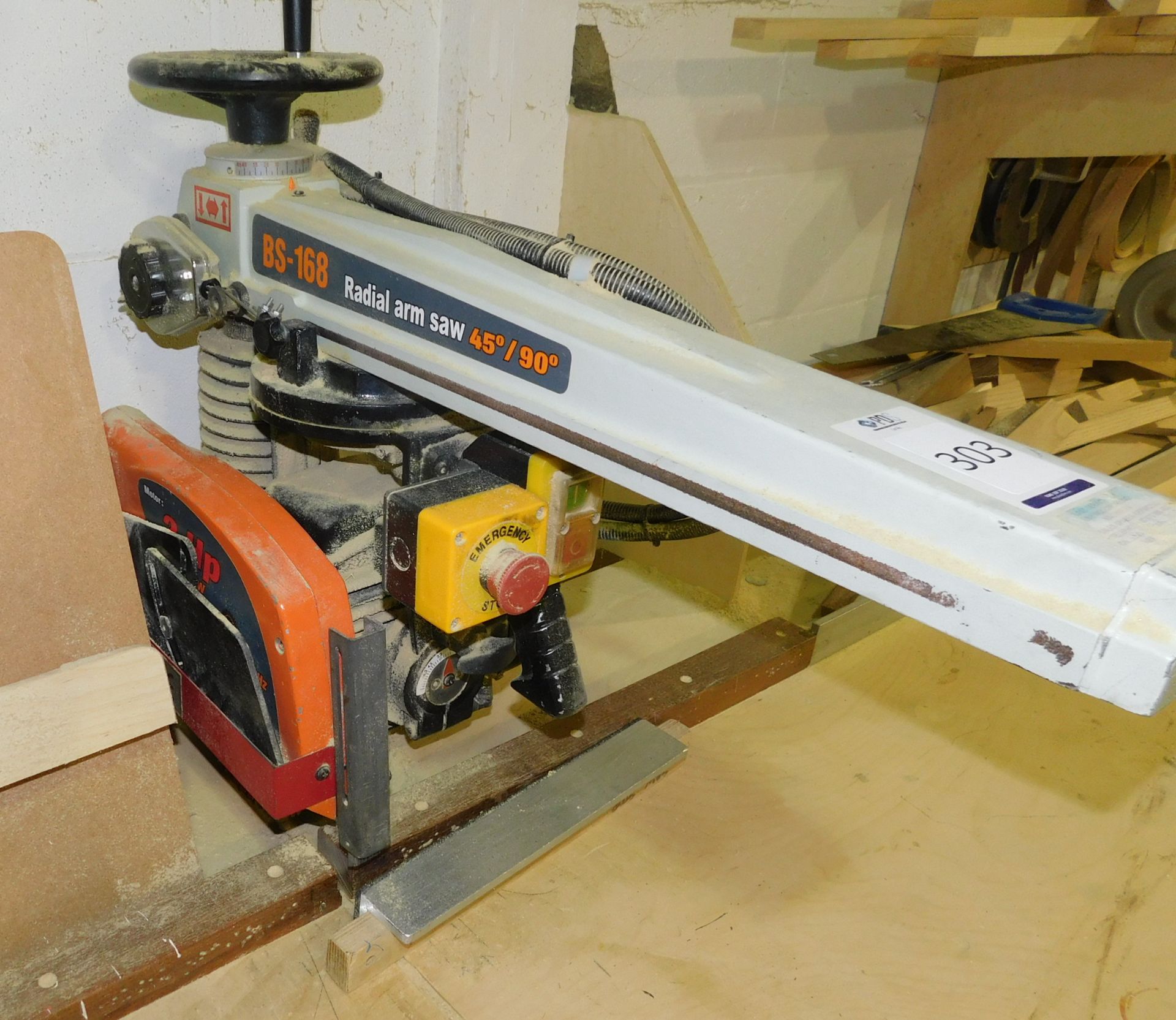 BS-168 Radial Arm Saw (2008) (Location: Stockport. Please Refer to General Notes) - Image 3 of 7