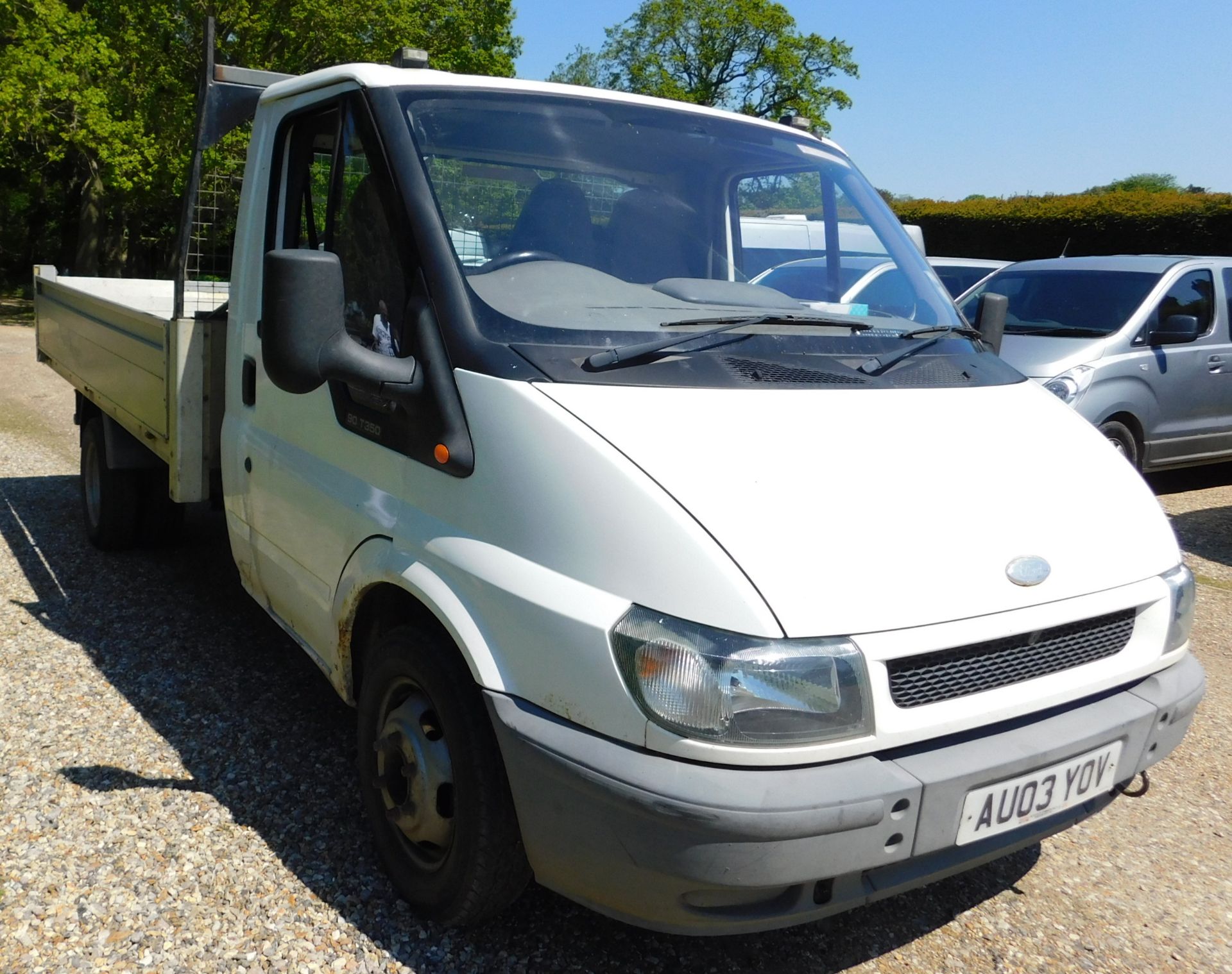 Ford Transit 350MWB TD Tipper, Registration AU03 YOV, First Registered 6th March 2003, MOT Expires