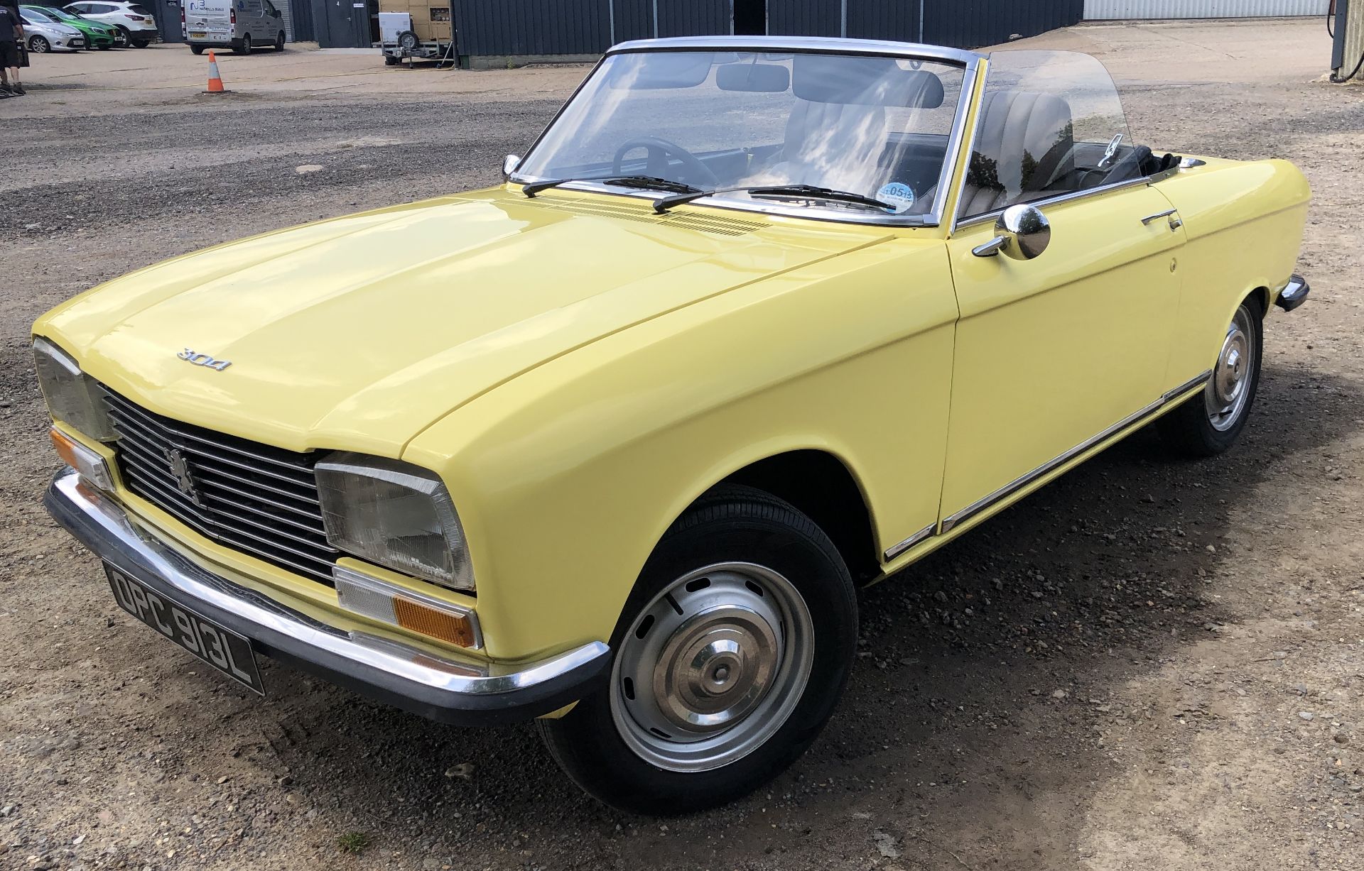 Rare Right Hand Drive Peugeot 304 Convertible, Registration OPC 913L, First Registered 2nd - Bild 17 aus 48