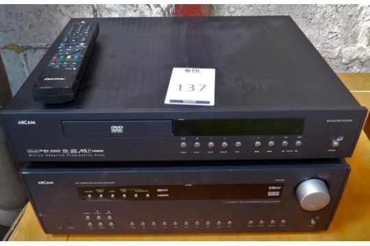 ingenieur Af en toe vroegrijp Arcam A/V Surround Sound Receiver, Model AVR350 & an Arcam DV135 DVD Player  (Location: Brentwood.
