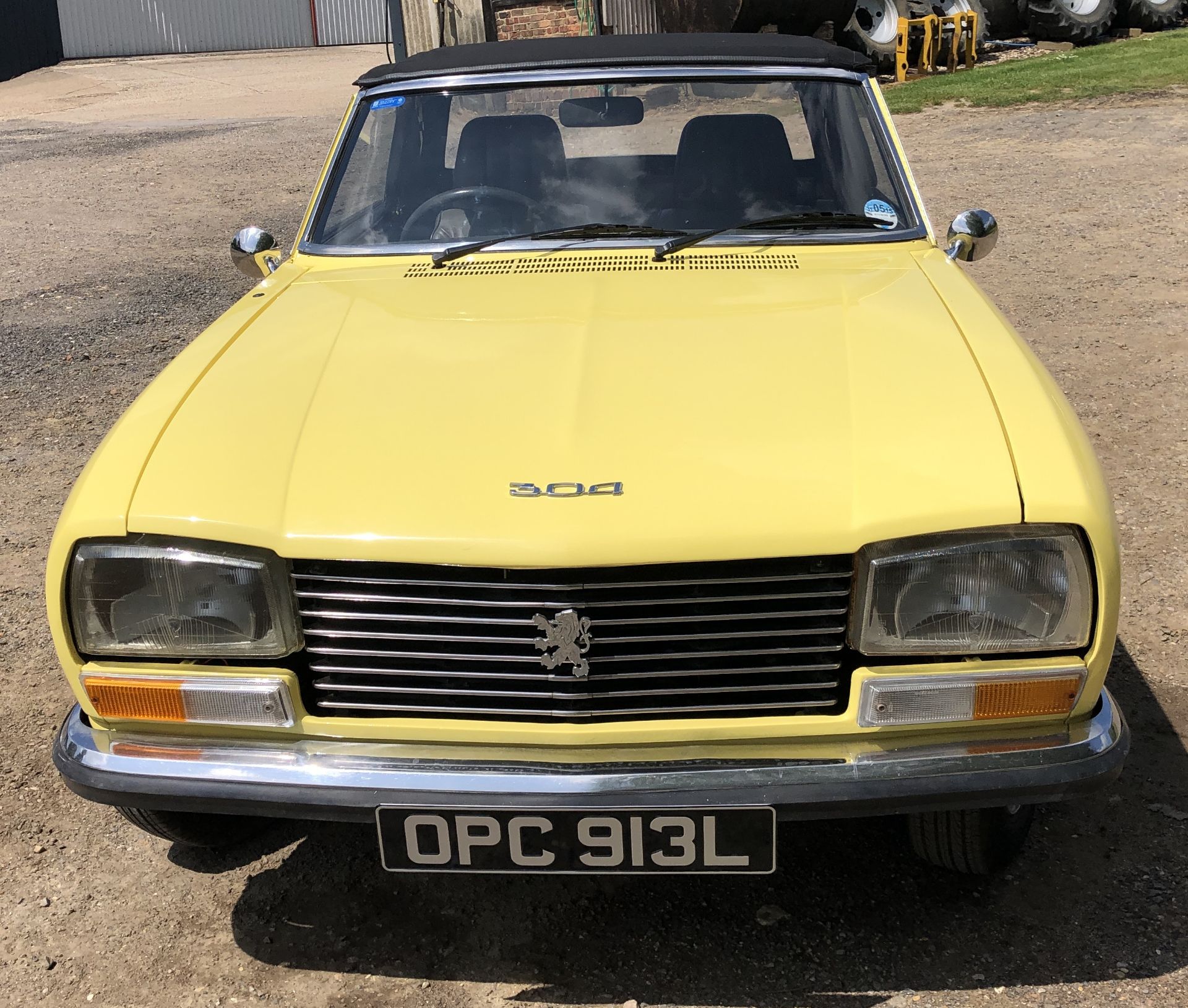 Rare Right Hand Drive Peugeot 304 Convertible, Registration OPC 913L, First Registered 2nd - Bild 8 aus 48