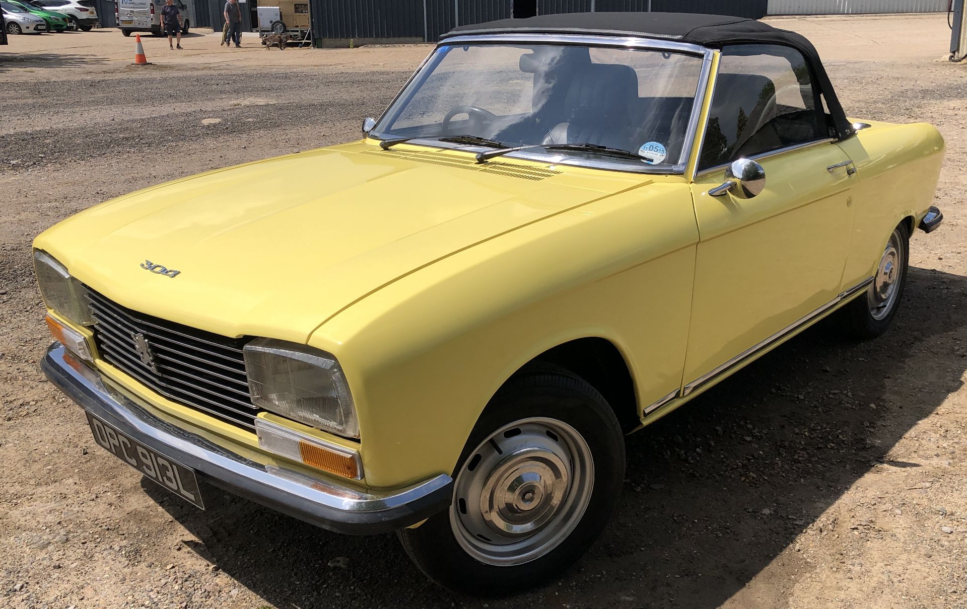 Rare Right Hand Drive Peugeot 304 Convertible, Registration OPC 913L, First Registered 2nd - Bild 7 aus 48