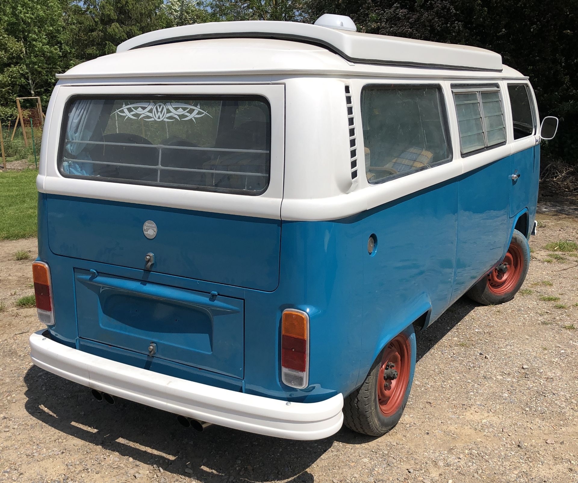 VW Microbus 8 Seater Caravanette Devon, Petrol, Registration UMH 420S, First Registered 14th March - Image 8 of 47