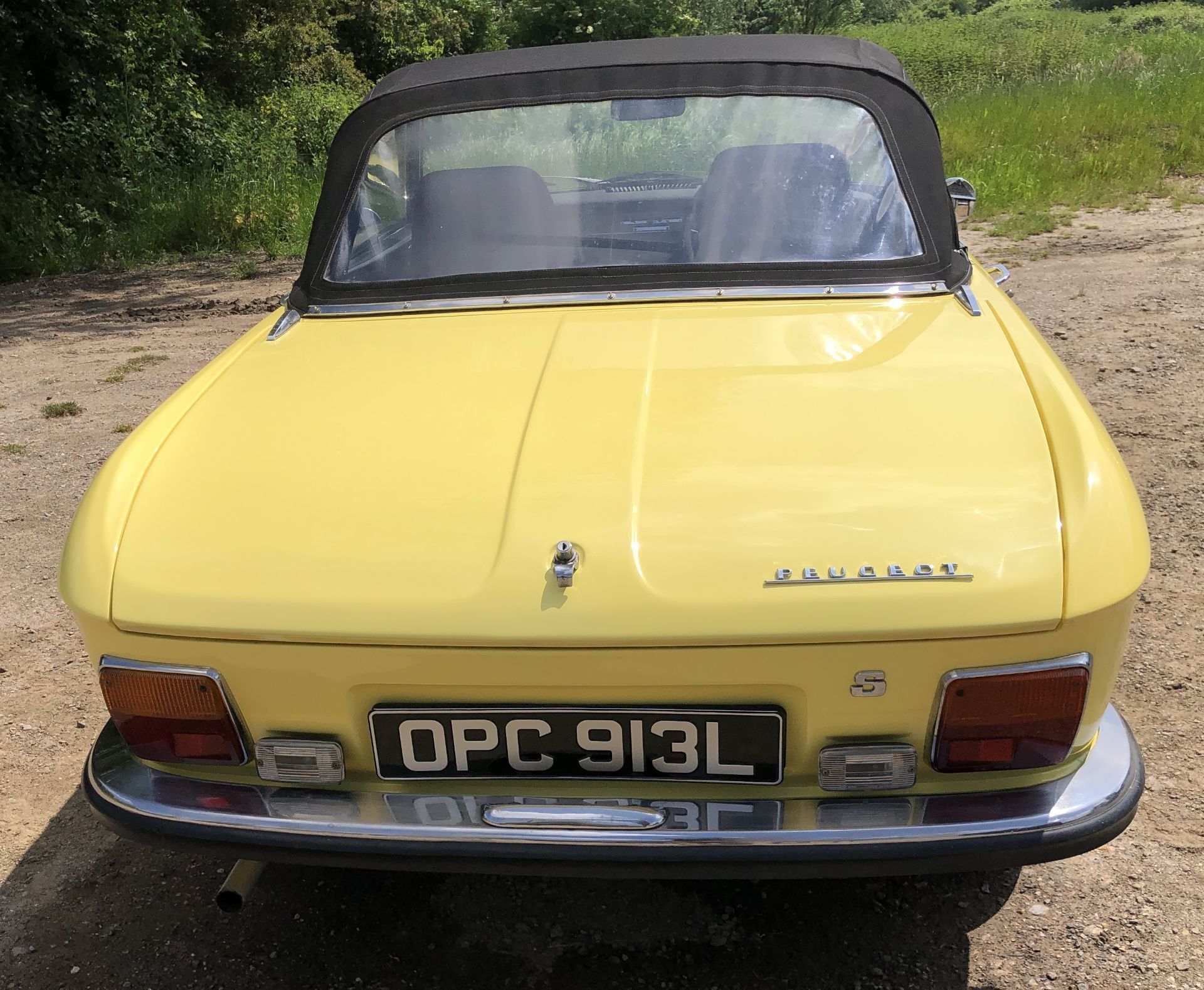 Rare Right Hand Drive Peugeot 304 Convertible, Registration OPC 913L, First Registered 2nd - Bild 4 aus 48