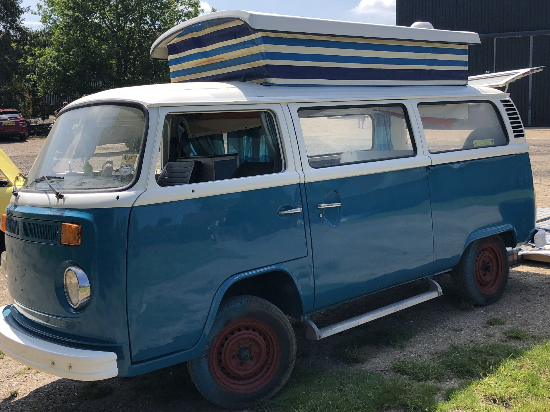 VW Microbus 8 Seater Caravanette Devon, Petrol, Registration UMH 420S, First Registered 14th March - Image 13 of 47