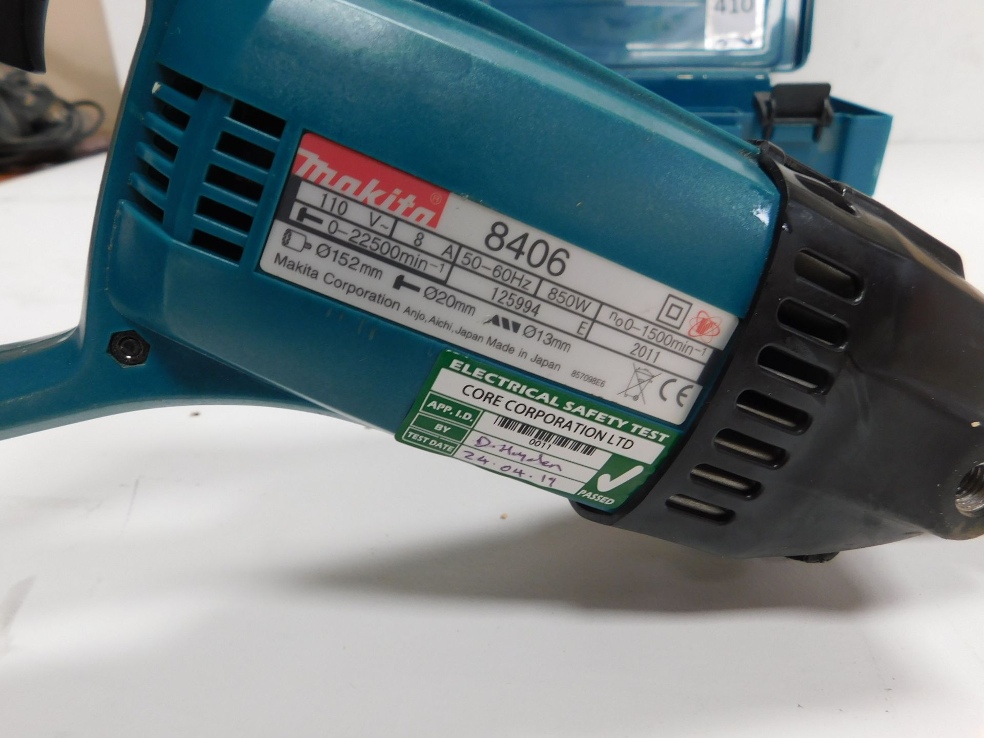 Boxed Makita 8406 110v Electric Diamond Core Drill 850w (Located: Brentwood. Please Refer to General - Image 3 of 3