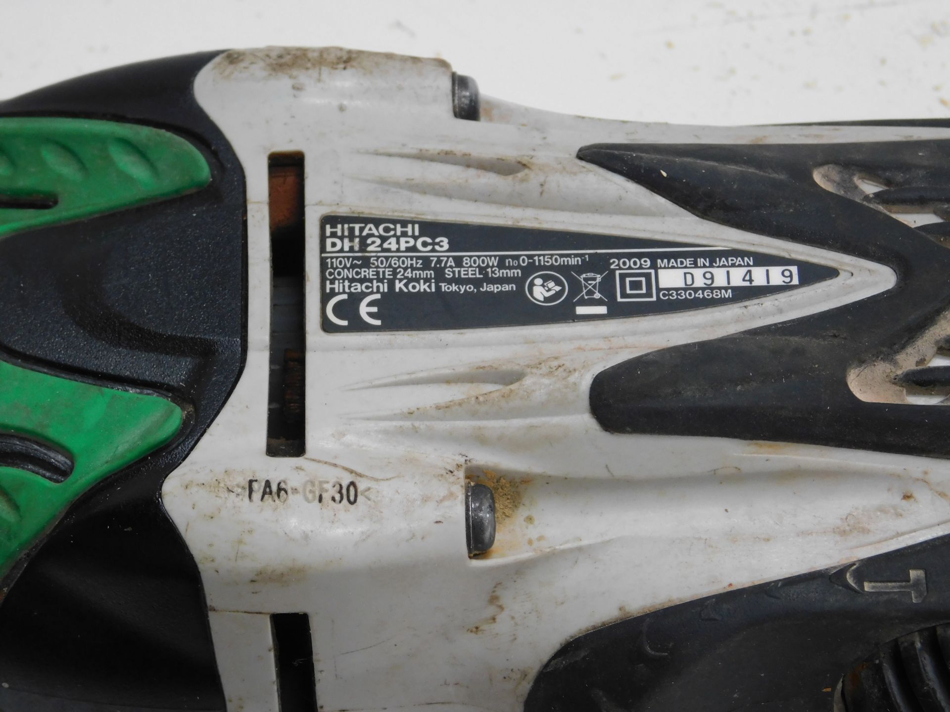 Hitachi DH24 PC3 110v Hammer Drill (Located: Brentwood. Please Refer to General Notes) - Image 2 of 2