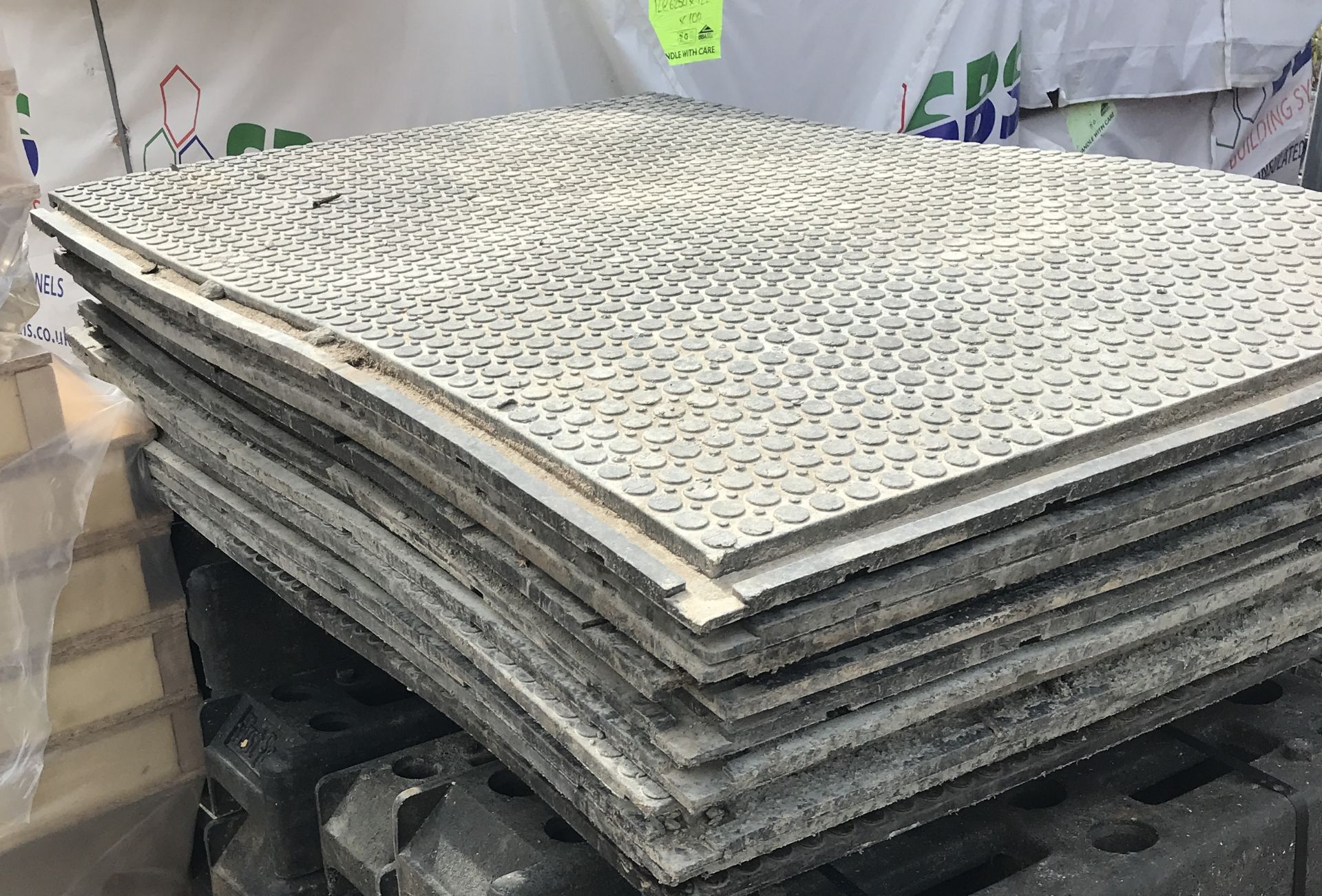 20 Temporary Rubber Mats, 1200x800mm (Located: Barton-le-Clay. Please Refer to General Notes)