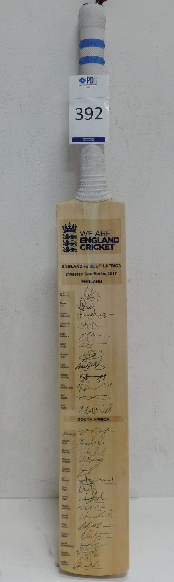 Signed England vs South Africa Investec Test Series 2017 (Signed by England & South Africa