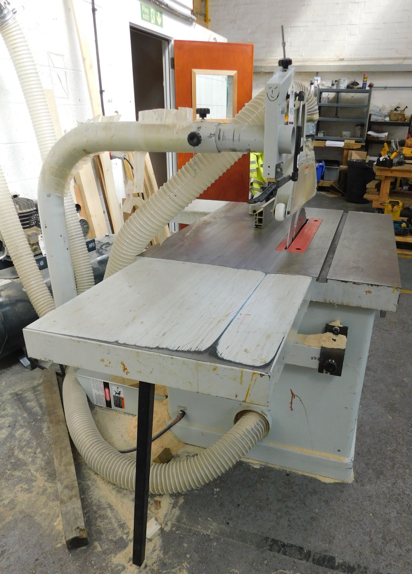 Sahara Model TSCE-4SOR Circular Saw Bench, Serial Number: 12010004, 3 Phase (Located: Barton-le- - Image 2 of 5