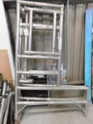 Set of Euro Towers Limited Stepfold Podium Steps (Located: Brentwood. Please Refer to General
