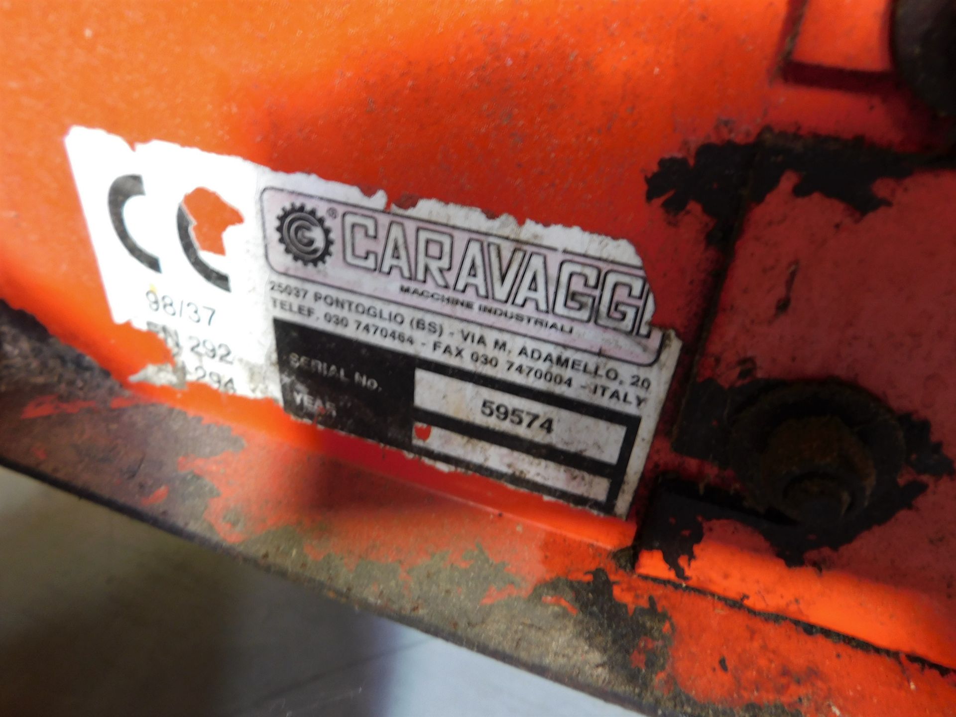 Caravaggi Bio 150 Chipper/shredder with Honda Engine, Serial Number: 59574 (Location: Brentwood. - Image 4 of 4