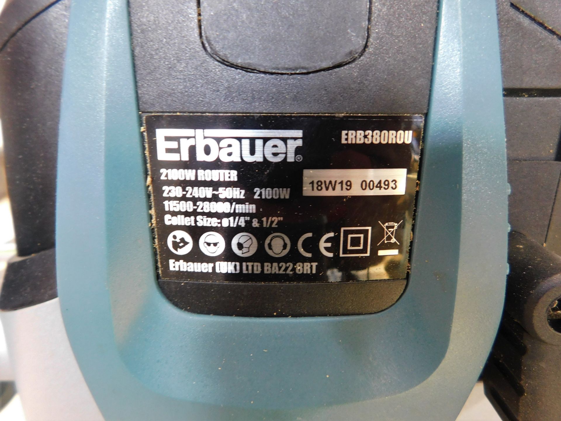 Erbauer ERB380ROU 2100w Router, 240v (Location: Brentwood. Please Refer to General Notes) - Image 2 of 3
