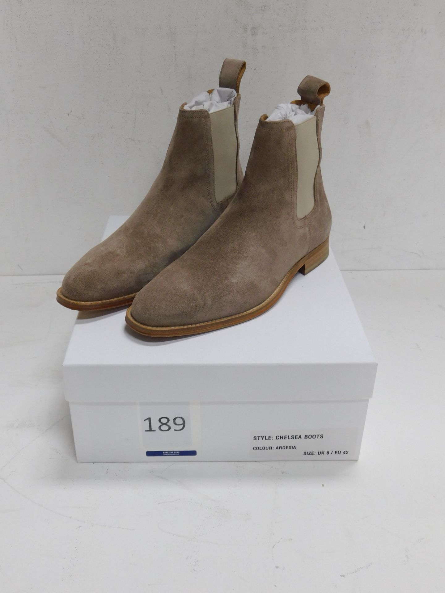 Pair of Ardent “Ardesia” Chelsea Boots, Size 8 (Located: Brentwood. Please Refer to General Notes)