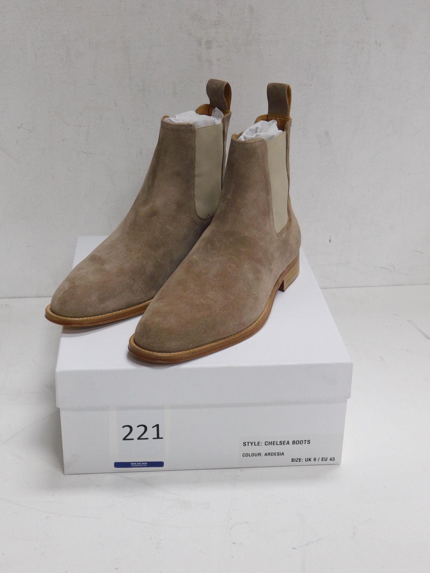 Pair of Ardent “Ardesia” Chelsea Boots, Size 9 (Located: Brentwood. Please Refer to General Notes)