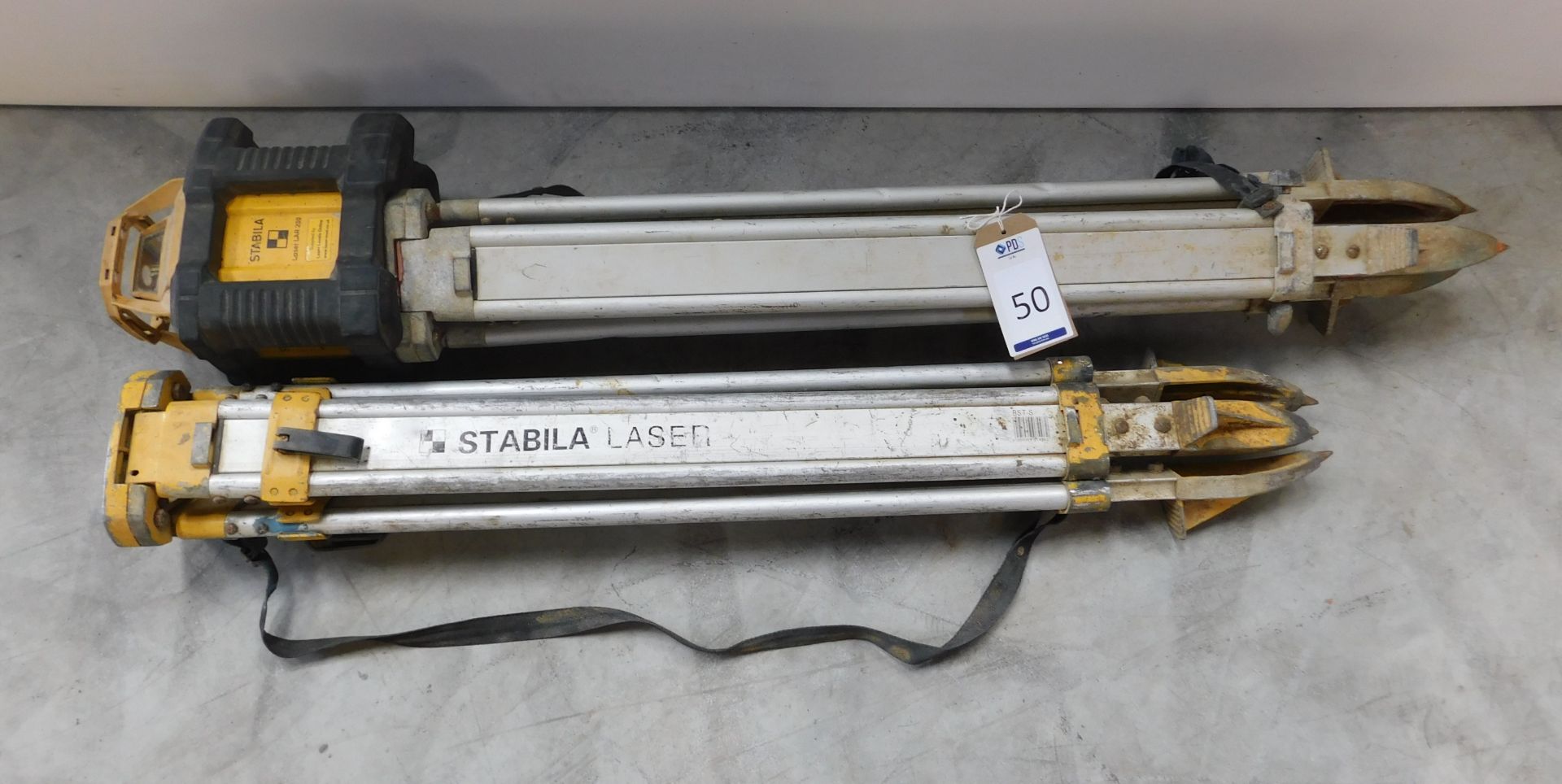 Stabila Laser LAR200 Tripod & another, Similar (Location: Brentwood. Please Refer to General Notes)