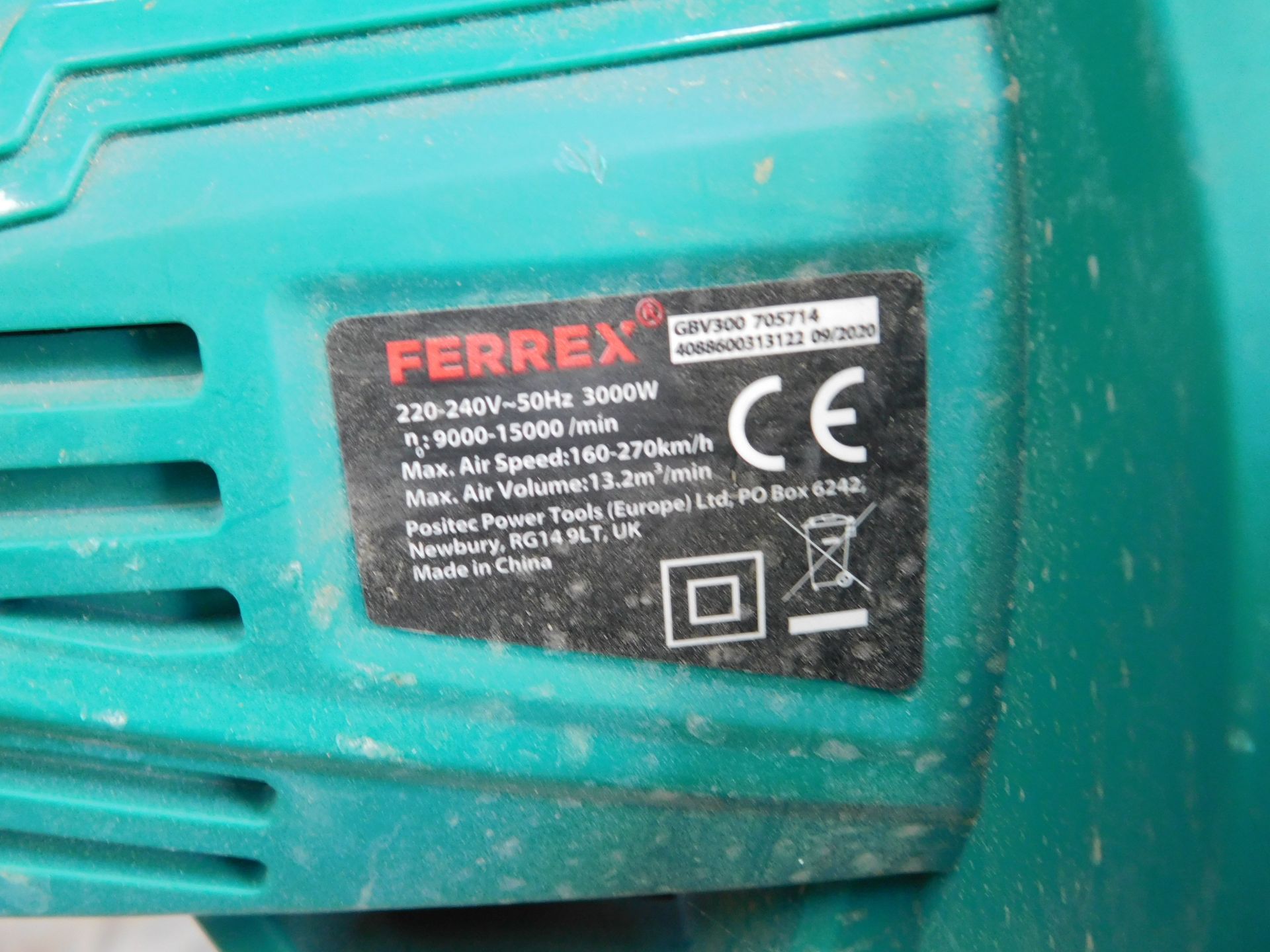 Ferrex Leaf Blower (Location: Brentwood. Please Refer to General Notes) - Image 2 of 2