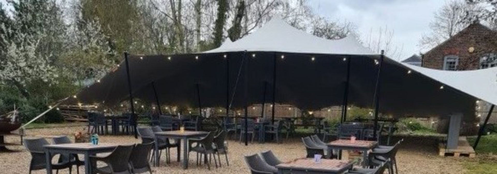 Freeform Flex 10m x 15m Stretch Tent (Location: Brentwood. Please Refer to General Notes)