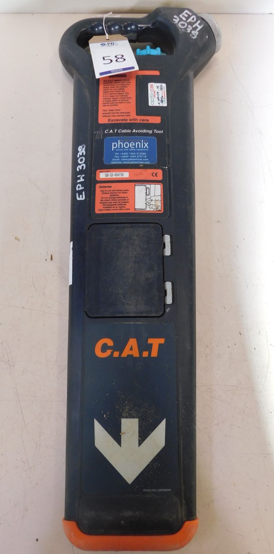 Phoenix Cat Cable Avoider (Location: Brentwood. Please Refer to General Notes)