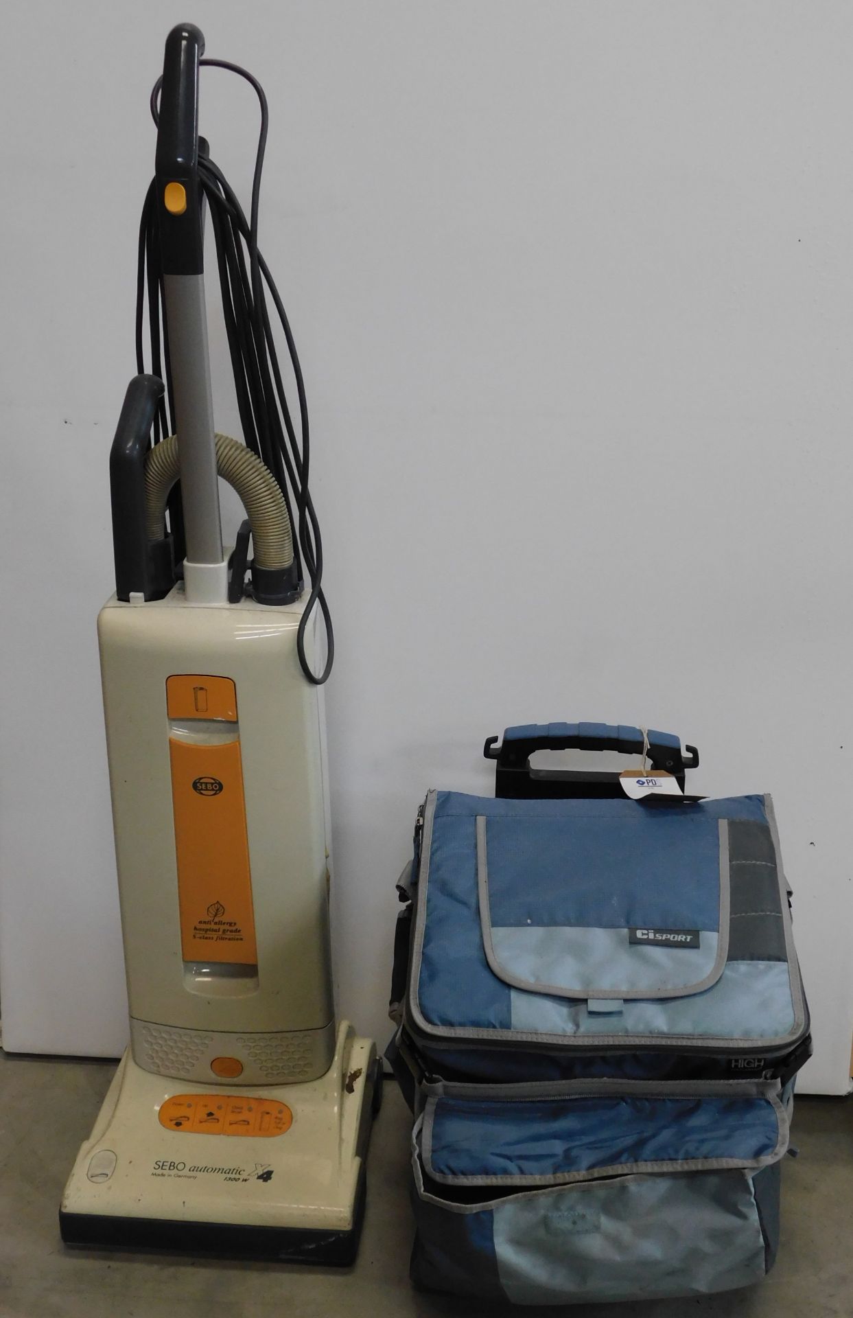 Sebo Automatic X4 1300W Upright Vacuum Cleaner, Ci Sport Wheeled Holdall & Miscellaneous Items (