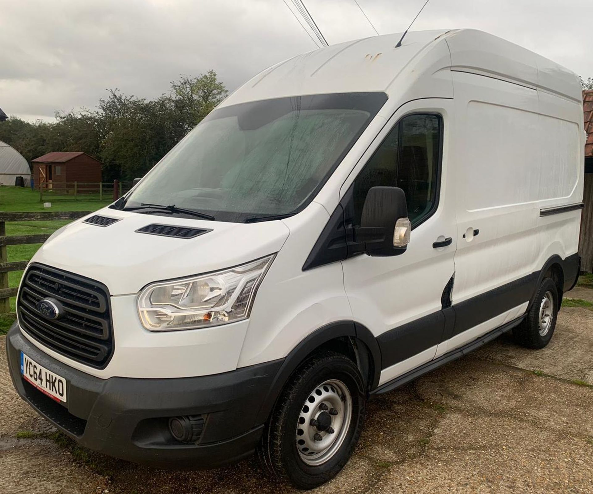 Ford Transit 350 L2 FWD, 2.2 TDCi 155ps H2 Van Panel Van (Euro 5), Registration YC64 HKO, First - Image 2 of 32