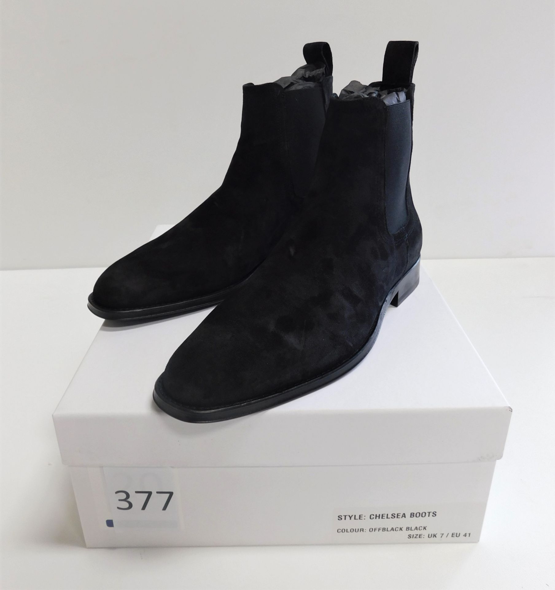 Pair of Ardent “Offblack Black” Chelsea Boots, Size 7 (Located: Brentwood. Please Refer to General