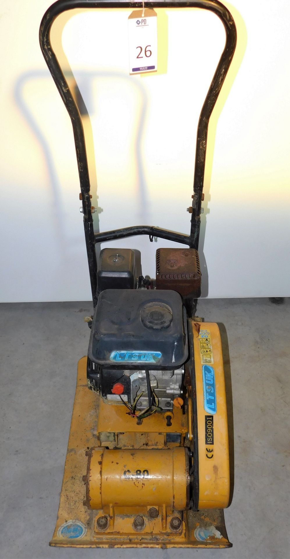 LTSUK C-80 Compactor Plate with LTSUK Engine Model DK168 (Location: Brentwood. Please Refer to