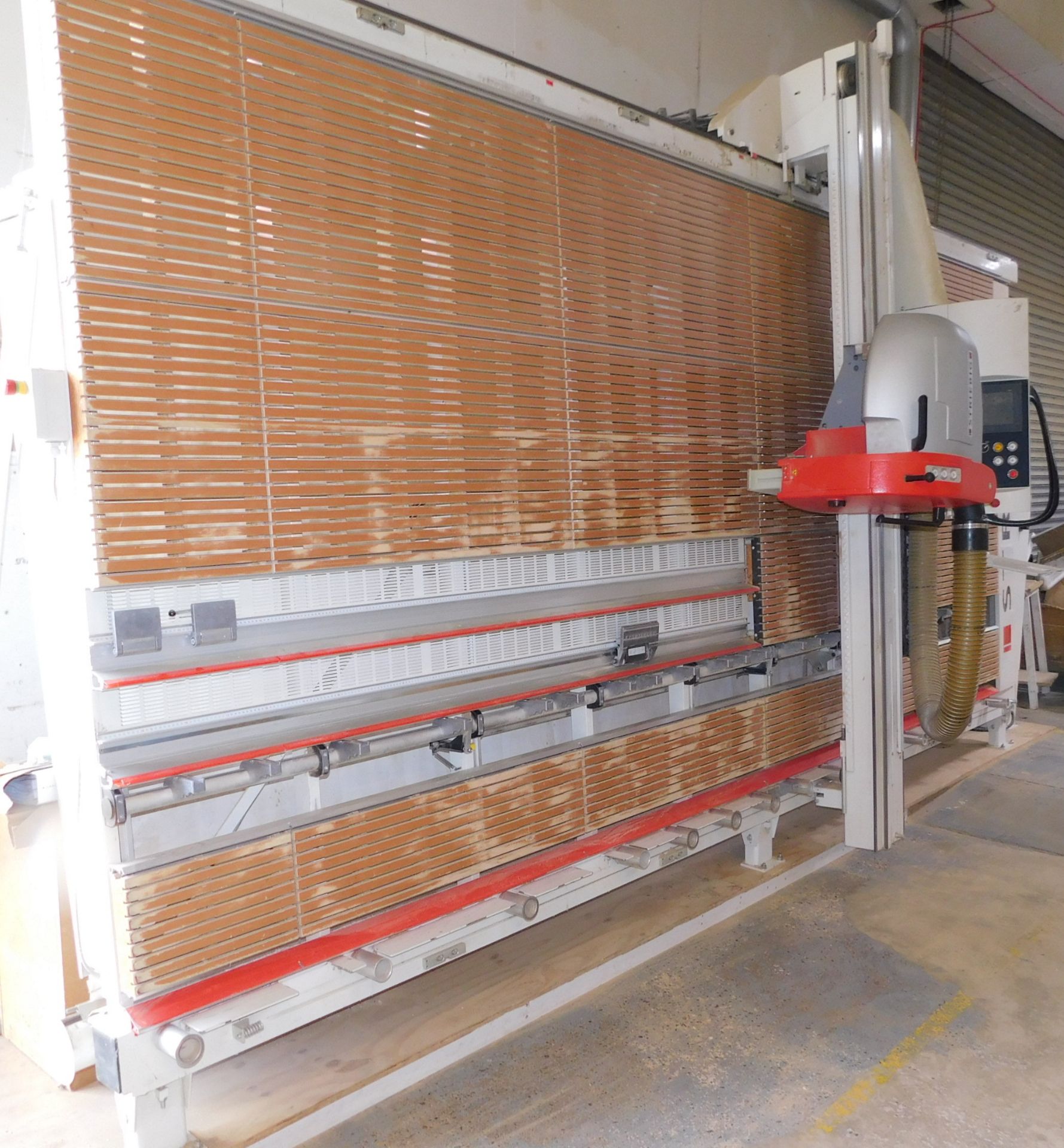 Striebig 5224 Vertical Panel Saw with Control 09 Vertical Head (2017), Scoring Saw Unit VSA; 240mm - Image 6 of 8