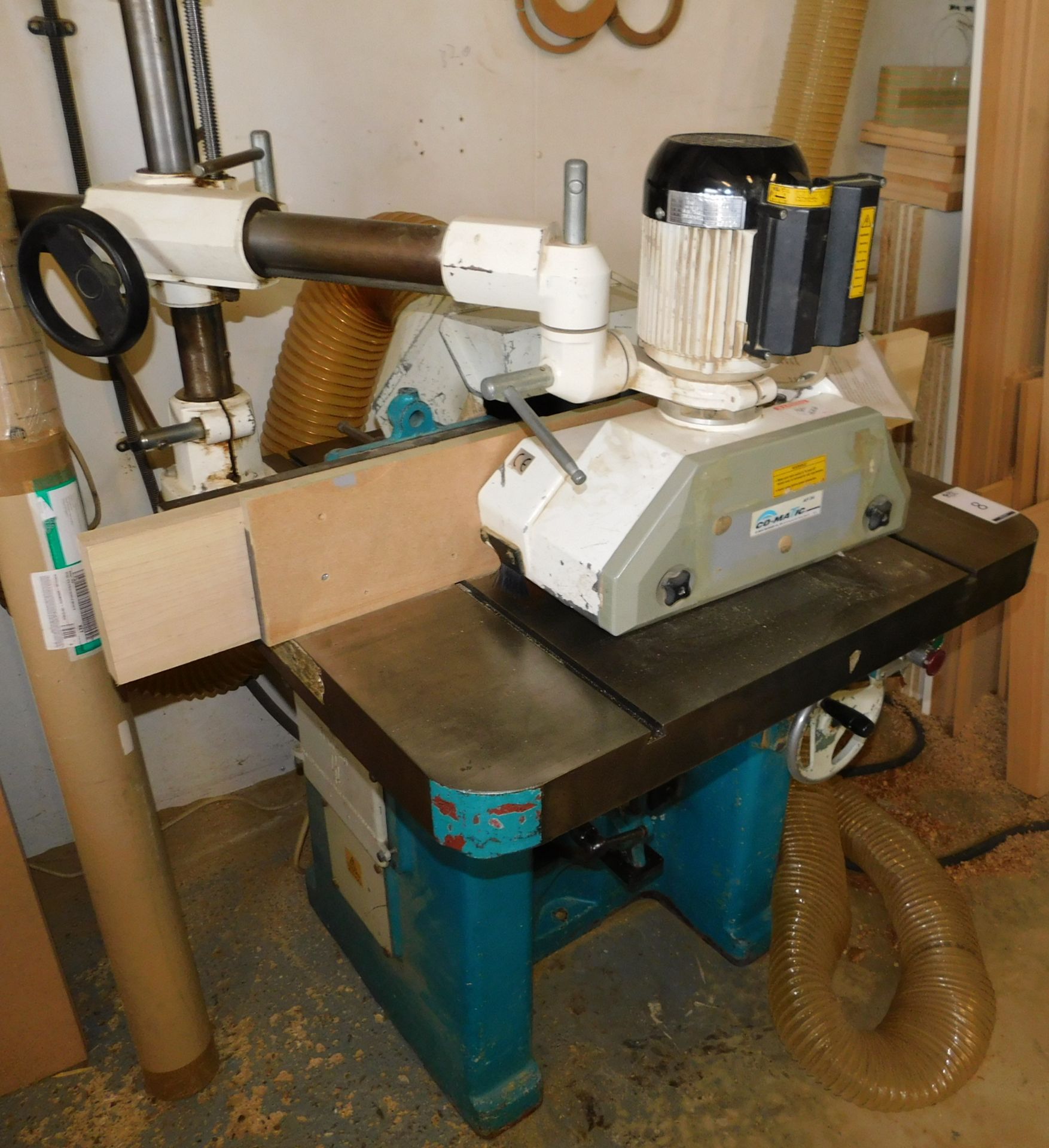 Wadkin Spindle Moulder, Serial Number EQ3515 with Co-Matic AF34 Roller Power Feed Unit - Image 2 of 4